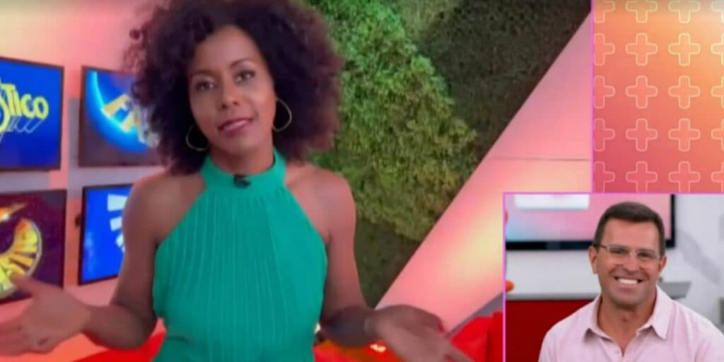 Maju Coutinho acaba de invadir programa de Ana Maria para mandar este recado a Rodrigo Bocardi