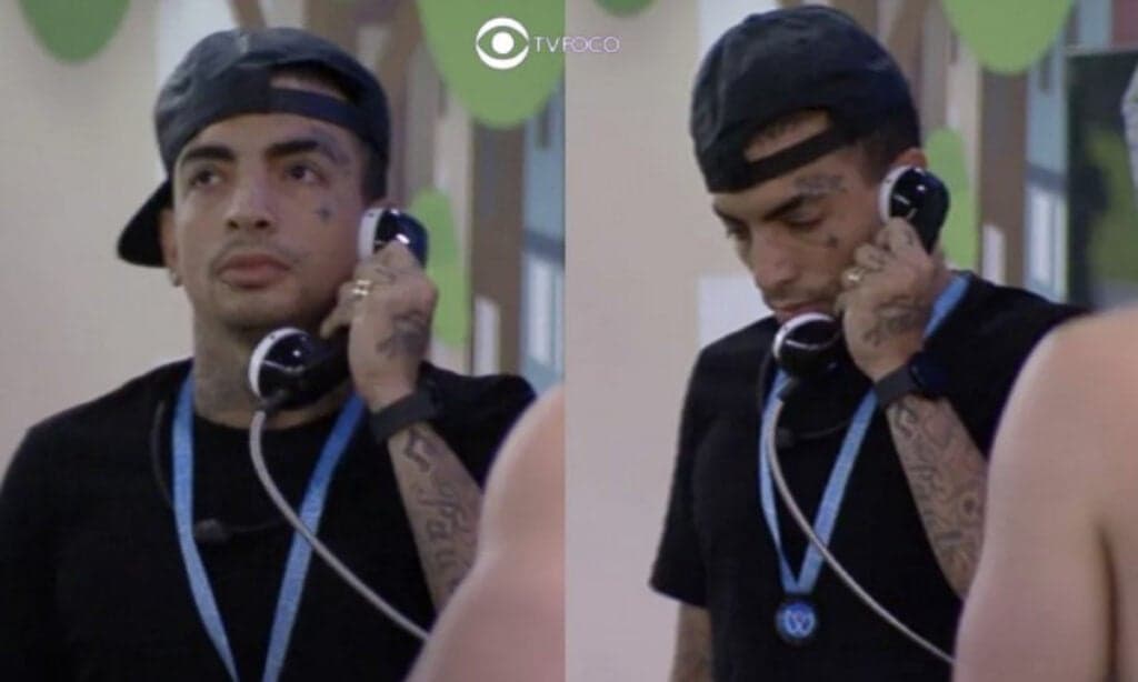 BBB23 - MC Guimê atende o Big Fone e ganha poder supremo que irá movimentar o jogo; saiba qual