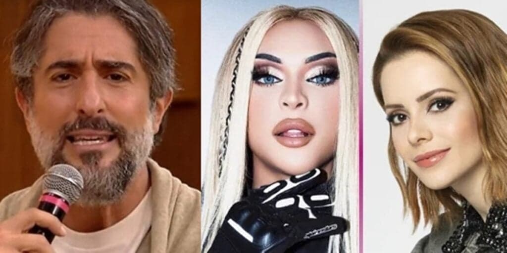 Marcos Mion mostra o que Pabllo Vittar recebeu de Sandy em bastidores do Caldeirão: "Gente, eu tô"