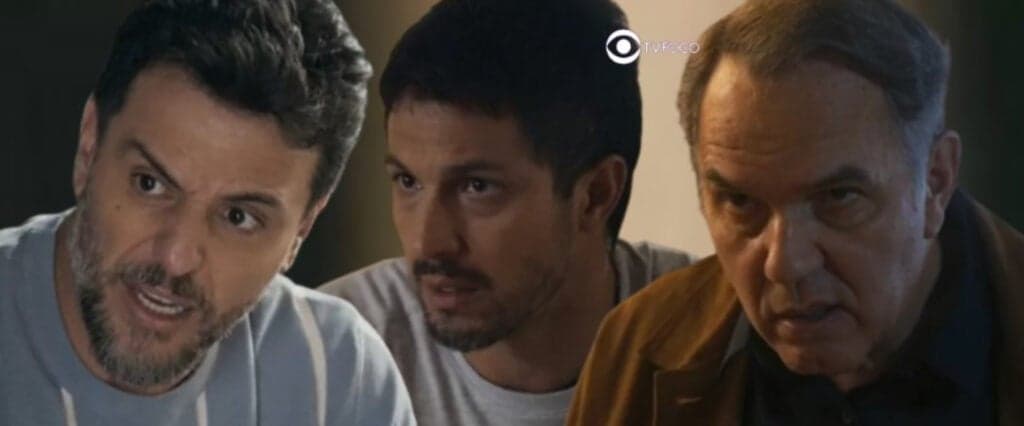 Travessia - Moretti é chantageado, Oto decepciona Bia e Guerra decide incluir Brisa no teste de DNA