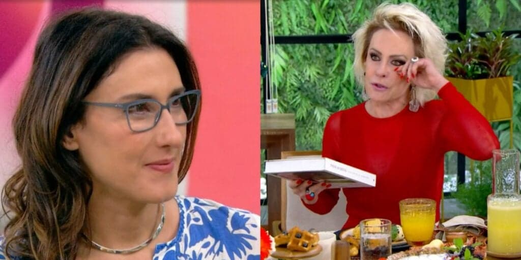 Paola Carosella é convocada ao Mais Você, Ana Maria chora na Globo e assume: "Para variar"