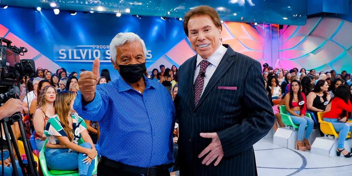 Roque e Silvio santos - Foto: Reprodução/Internet