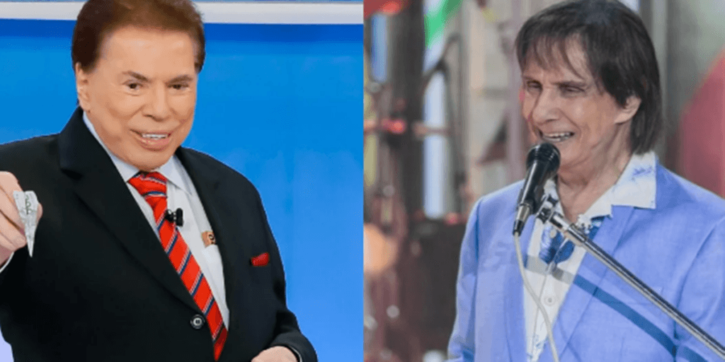 Isto é o que Silvio Santos falou sobre a aparência de Roberto Carlos e chocou: "Está numa pior"