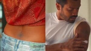 Vai na Fé: Sol e Ben fizeram tatuagem na juventade (Foto: Reprodução / Globo)