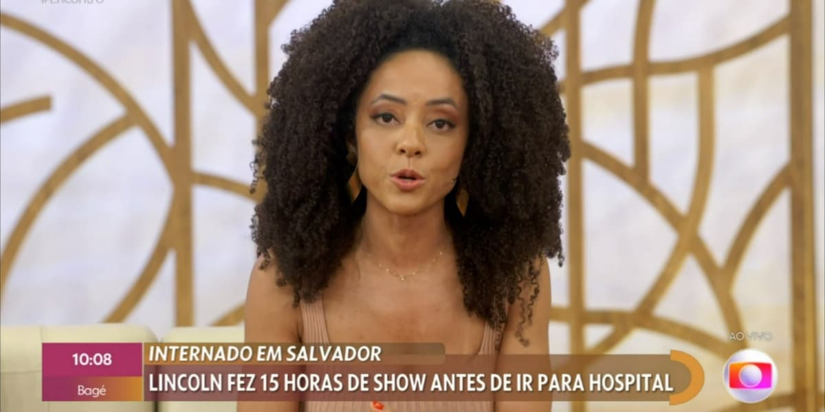 Repórter Valéria Almeida, do "Encontro" (Foto: Reprodução/TV Globo) Repórter Valéria Almeida, do "Encontro" (Foto: Reprodução/TV Globo)
