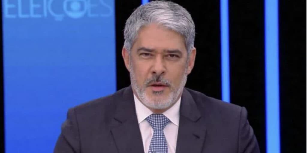 O que fez William Bonner perder a paciência no meio do Jornal Nacional ao vivo: "Mentira absurda"
