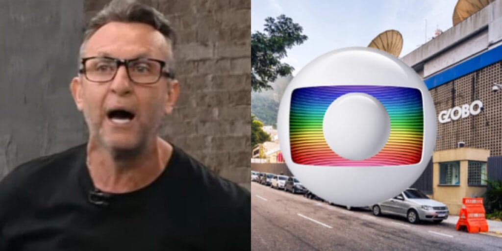 Neto vê Globo noticiar escândalo o envolvendo e rebate jogando podres do canal ao vivo: "Ator pedófilo"
