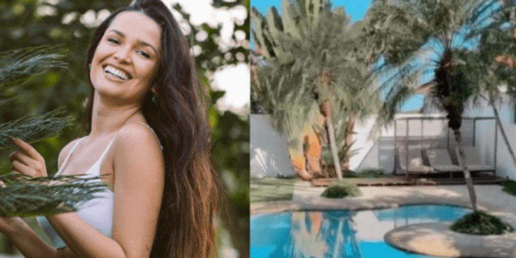Três andares, piscina absurda e até SPA: A mansão luxuosa de Juliette, fenômeno do BBB