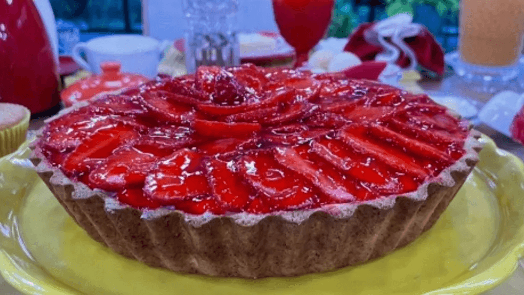 Torta de Morango de Ana Maria Braga (Foto: Reprodução/ Ana Maria Braga)