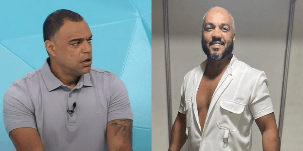 Atitude que Denílson acaba de tomar com Belo choca e recado inédito é dado: "Eu tenho meus asteriscos"