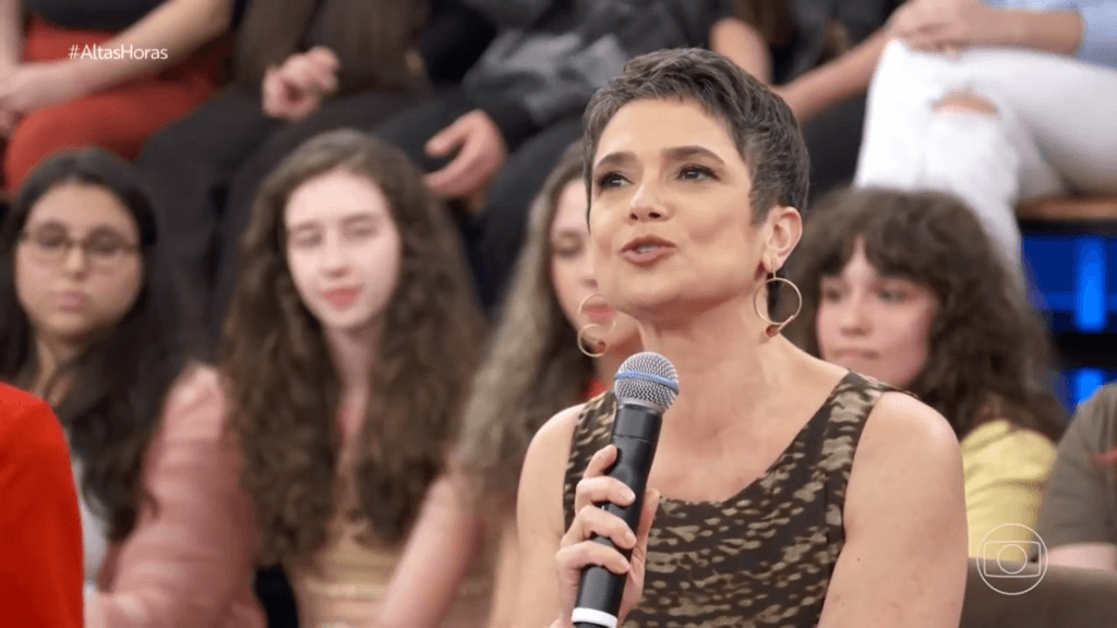 Público se assusta ao saber o que Sandra Annenberg fez fora da Globo e apresentadora se explica