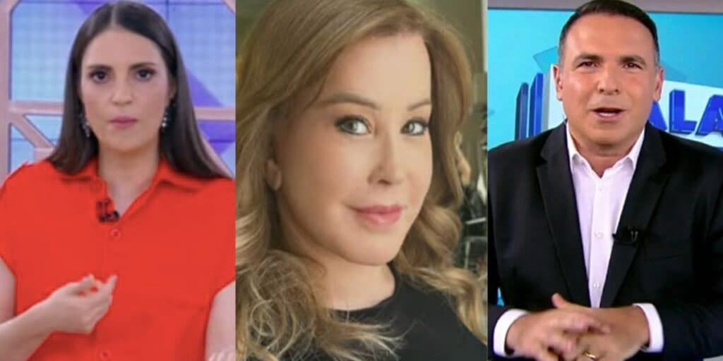 Chris Flores e Gottino param programações e dão ao mesmo tempo notícia sobre Zilu na TV com revolta