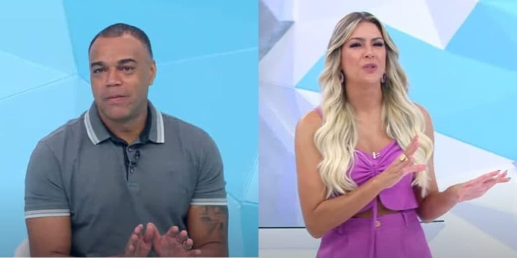 Denílson entrega ida de Renata Fan para outro programa e revela ficar surpreso: "Depois de muitos anos"
