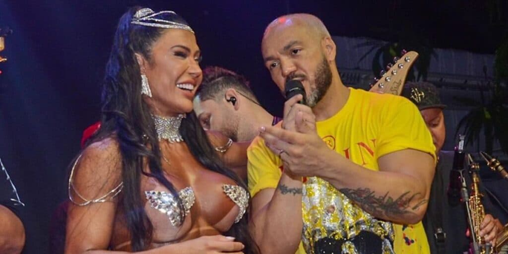A ordem de despejo emitida a Belo e Gracyanne que deixou mansão destruída e os dois morando com 10 pessoas