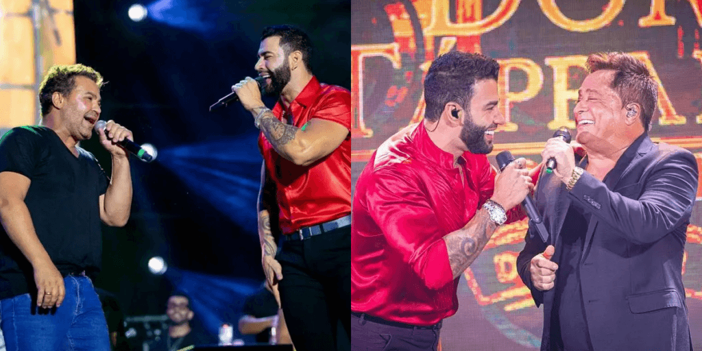 Eduardo Costa 'atiça' Leonardo e faz com Gusttavo Lima o que nunca fez com ex-parceiro: "Ele é"