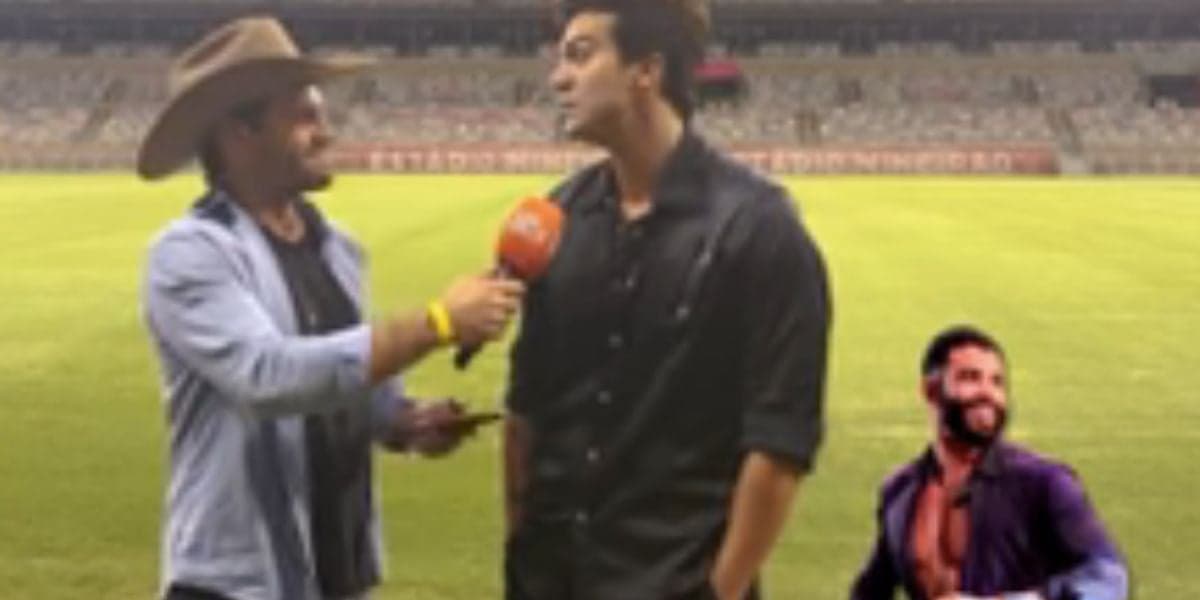 Durante entrevista, Luan Santana confessou que parceria com Gusttavo Lima nunca saiu do papel (Foto: Reprodução / Conceito Sertanejo no Youtube)
