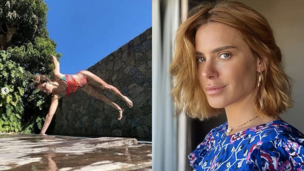 Sala gigantesca, piscina sem fim e no meio do mato: A mansão milionária de Carolina Dieckmann