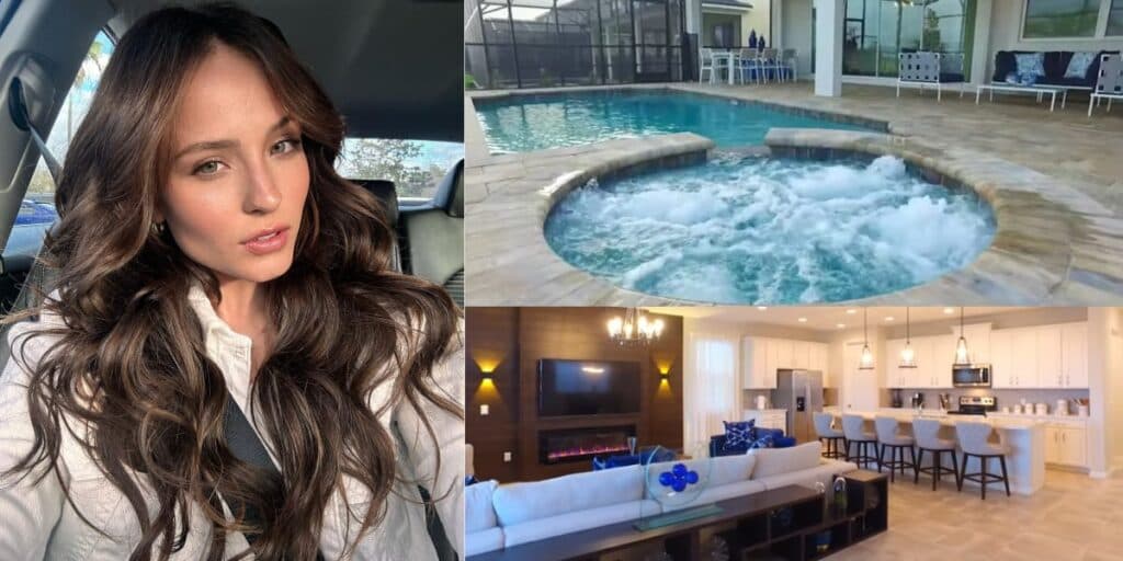 Quartos temáticos, piscina absurda e foto gigante: a mansão absurda de Larissa Manoela, aos 22 anos