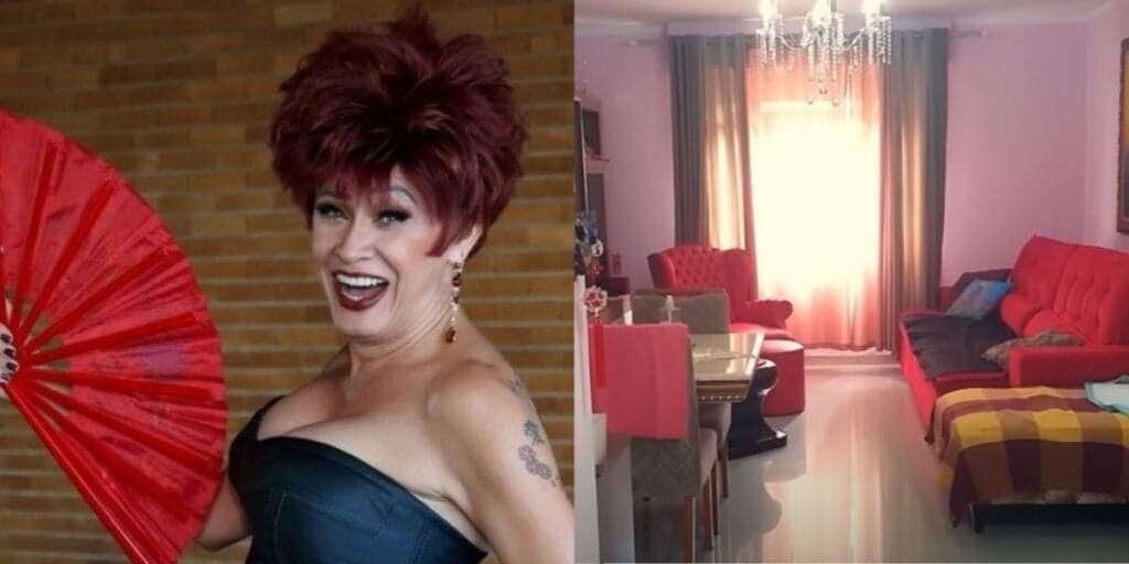 Todo rosa, cristaleira com bonecas exclusivas e coleção de bolsas: O apartamento luxuoso de Nany People