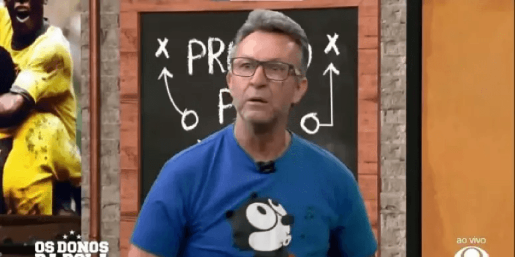 Neto vai pra cima da Globo e perde as estribeiras ao vivo: "Vai ter que sentar no meu colinho"