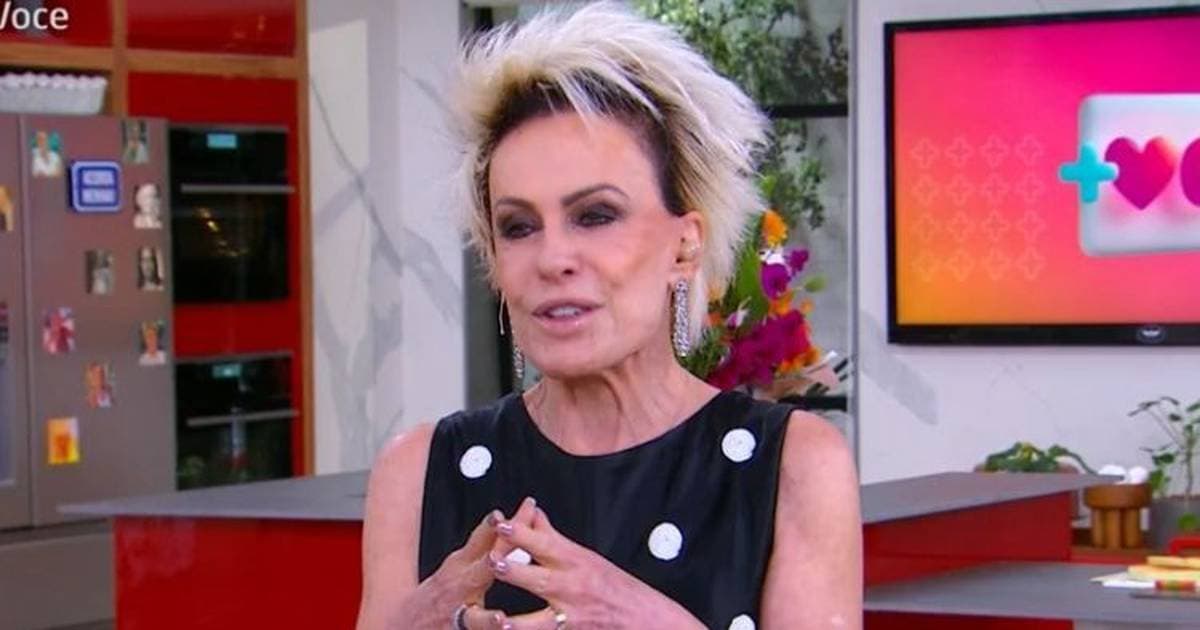 Ana Maria Braga ensinou a fazer Bolo de Caneca de Nutella. Foto: Reprodução/Globo e Ana Maria Braga