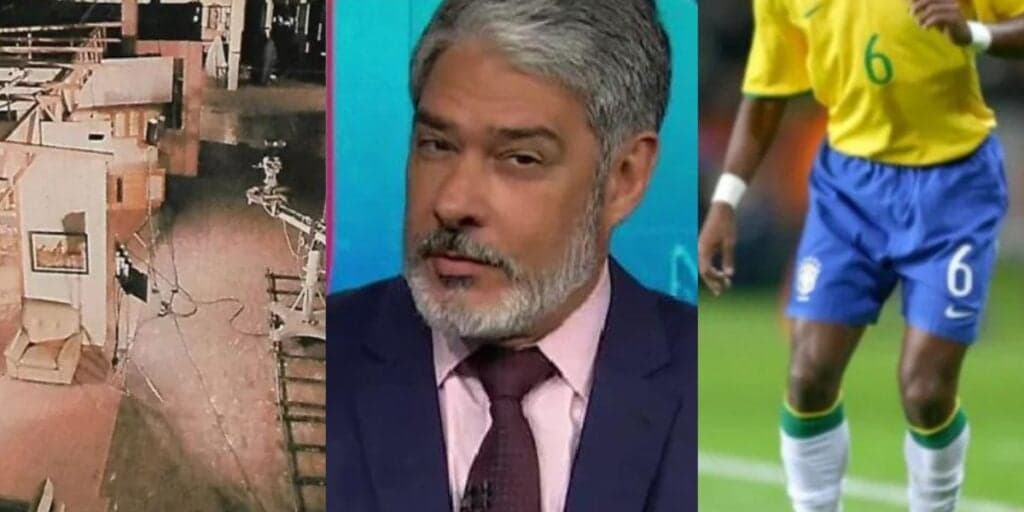 A falência de uma das maiores emissoras de TV - Global detonou Bonner - Jogador da seleção se assumiu