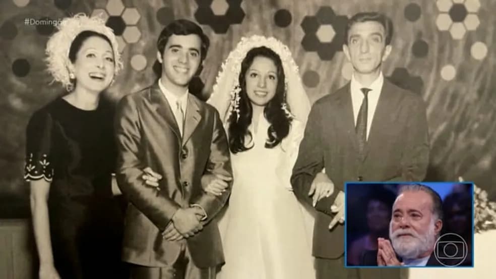 Tony Ramos foi aos prantos com homenagem especial de sua esposa