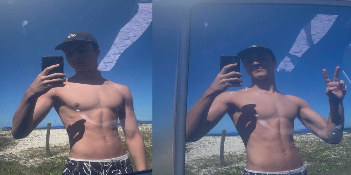 Vitor Figueiredo cresceu (Foto: Reprodução / Instagram) 