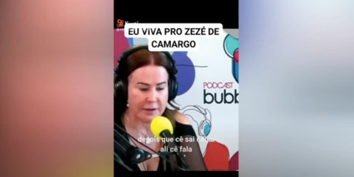 Cleo expõe vídeo de Zilu revelando o que sofreu com Zezé Di Camargo (Foto: Reprodução / YouTube)