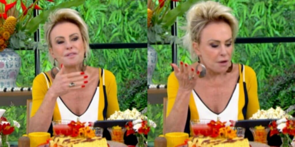 Ana Maria toma susto com notícia ao vivo e é obrigada a interromper entrevista