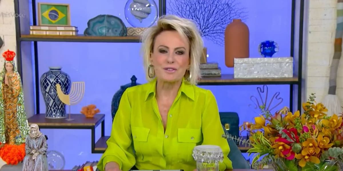 Ana Maria Braga teve menor audiência com o "Mais Você" (Foto: Reprodução/TV Globo)