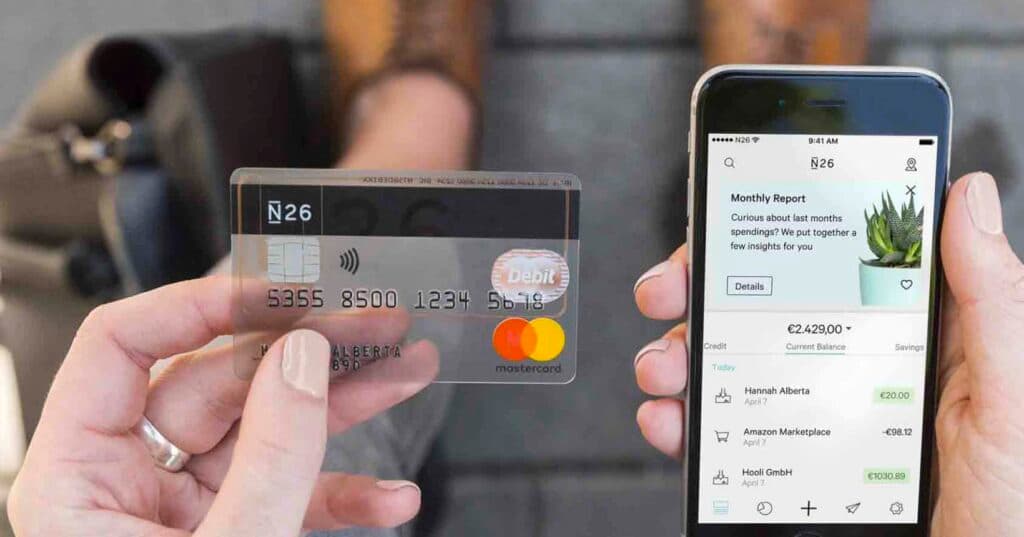 Um dos maiores bancos digitais, o N26 (Foto: Reprodução/Internet)