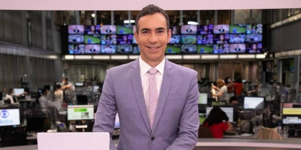 O choro de César Tralli em elevador de casa e a fala corajosa e esclarecedora