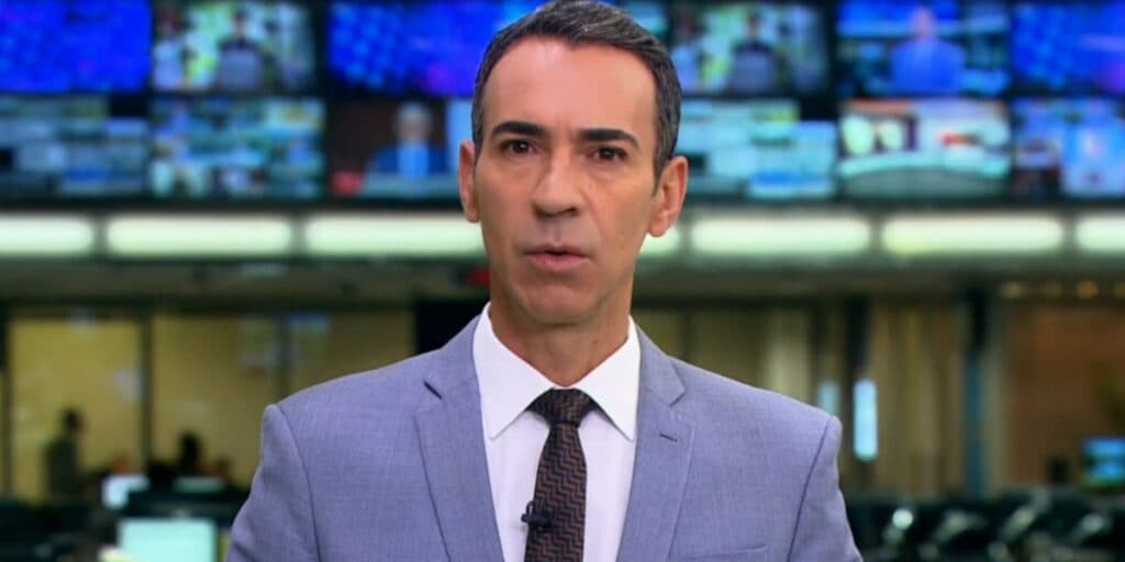 César Tralli abre jornal com notícia de prisão arrebatadora de jornalista com acusação gravíssima