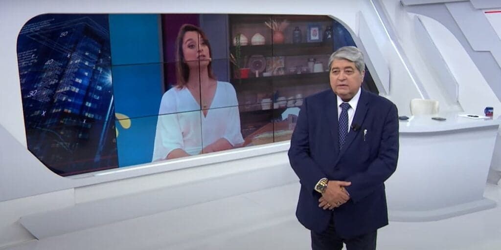 Catia Fonseca, ao vivo, informa Datena sobre desparecimento de galã de novela e causa choque na TV: “Há 40 dias”