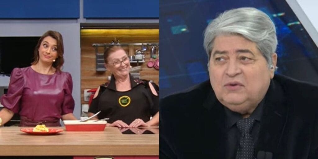 Datena provoca Catia Fonseca ao vivo e leva resposta dura da apresentadora: “Não sou Falsiane”