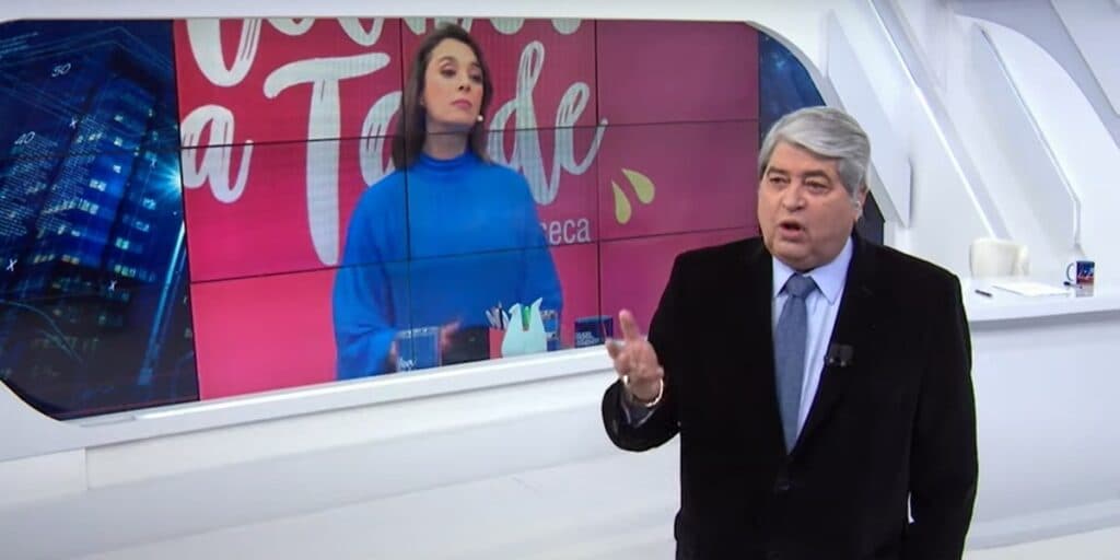 Datena abre Brasil Urgente com péssima notícia, cancela dinâmica com Catia e assume: “Está muito pesado”