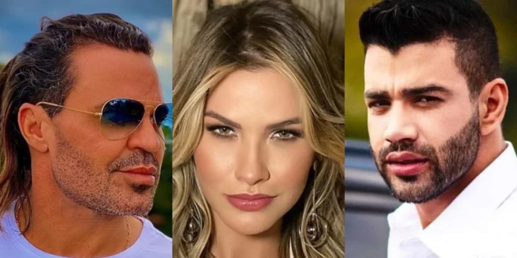 Gusttavo Lima e Eduardo Costa selam acordo de paz, após suposta briga por Andressa Suita