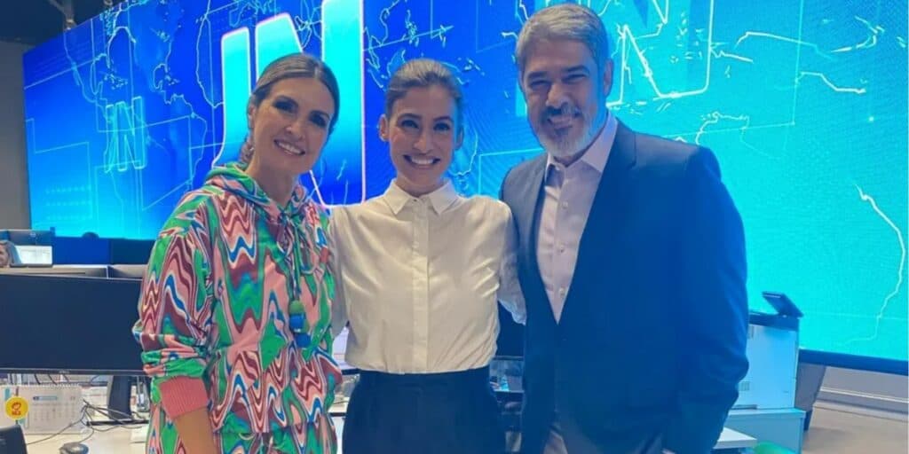 Com Fátima nos estúdios e detalhe absurdo nos pés de Bonner, JN sobe igual a gasolina: Audiências 20/03