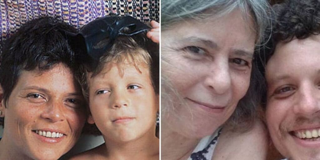 Filho de Cássia Eller cresceu, se tornou um homão e ressurgiu em foto rara ao lado de viúva da mãe