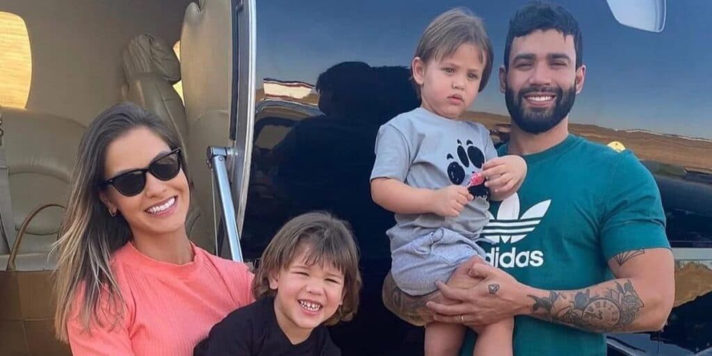 Cama em forma de carro, piscina de bolinhas e enorme: o quarto de luxo dos filhos de Gusttavo Lima
