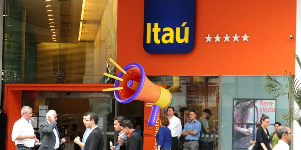 Banco Itaú fachada logo marca - Foto Reprodução Internet