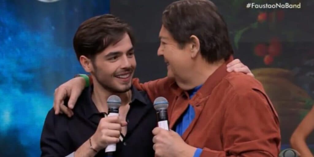 João Guilherme, filho de Faustão, confessa na Band sobre famoso: "Tive a vontade"