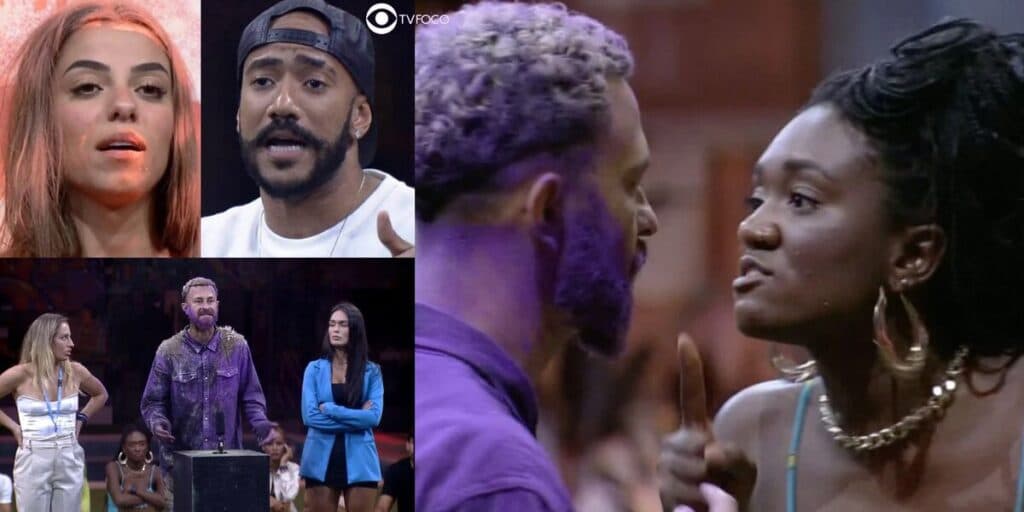 BBB23 - Jogo da Discórdia tem Tadeu pistola, dedo na cara, surto e quase acaba em agressão