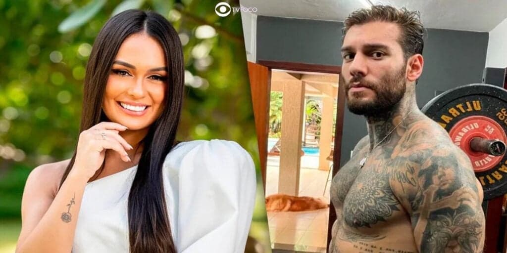 BBB23 - Larissa descobre que Lucas Lucco ficou magoado com 'toco' e manda recado: "Troquei mesmo"