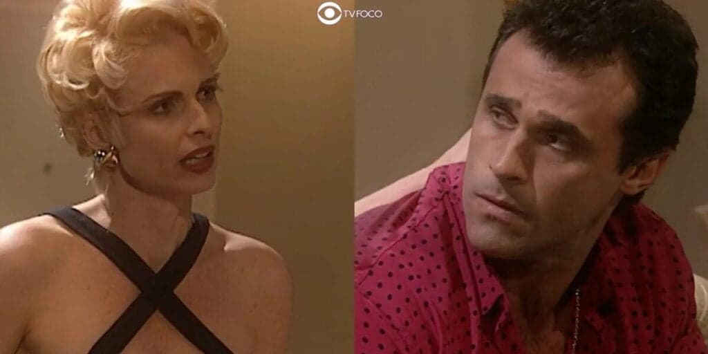 O Rei do Gado - Humilhada, Léia dá as costas para o corpo de Ralf e vive martírio para ajudar o filho