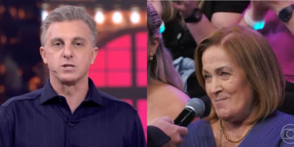 Huck faz pergunta inusitada a sogra no Domingão, recebe resposta na lata e dá recado: "Então eu vou"