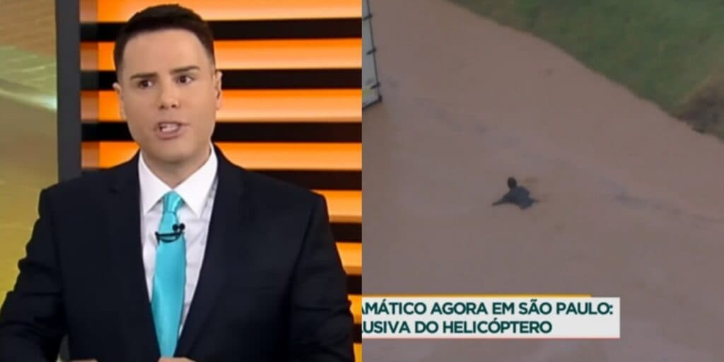 Luiz Bacci expõe rapaz afogando ao vivo na Record e é mais visto que todo SBT e Band: Audiências 14/03