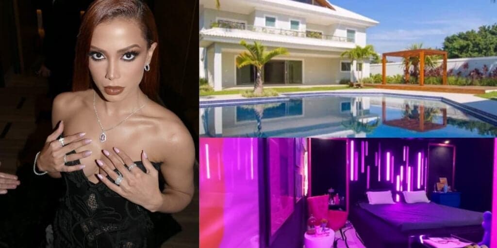 Piscina absurda, estúdio e quarto do sex0: Anitta se desfaz de linda mansão de R$11 milhões