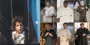 Marcelino e os padres de Amor Perfeito (Foto: Reprodução / Globo / Montagem TV Foco)